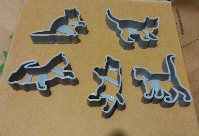 Cat cookie cutter pack