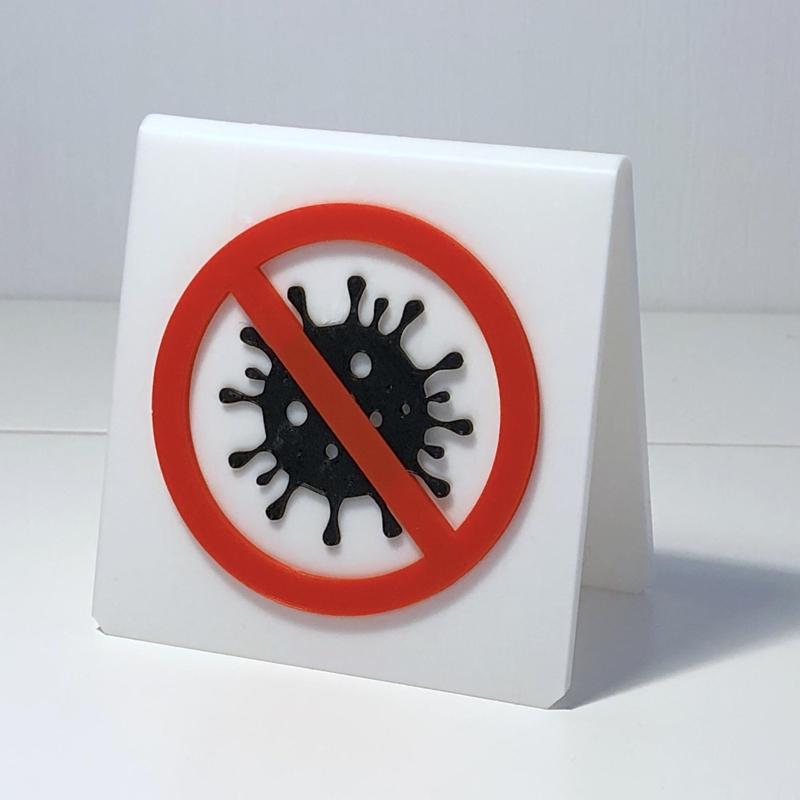 No Coronavirus (COVID-19) Sign