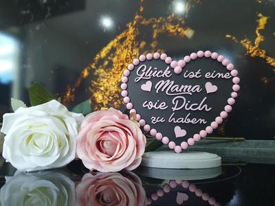 Heart Mother's Day Gift with or without AMS