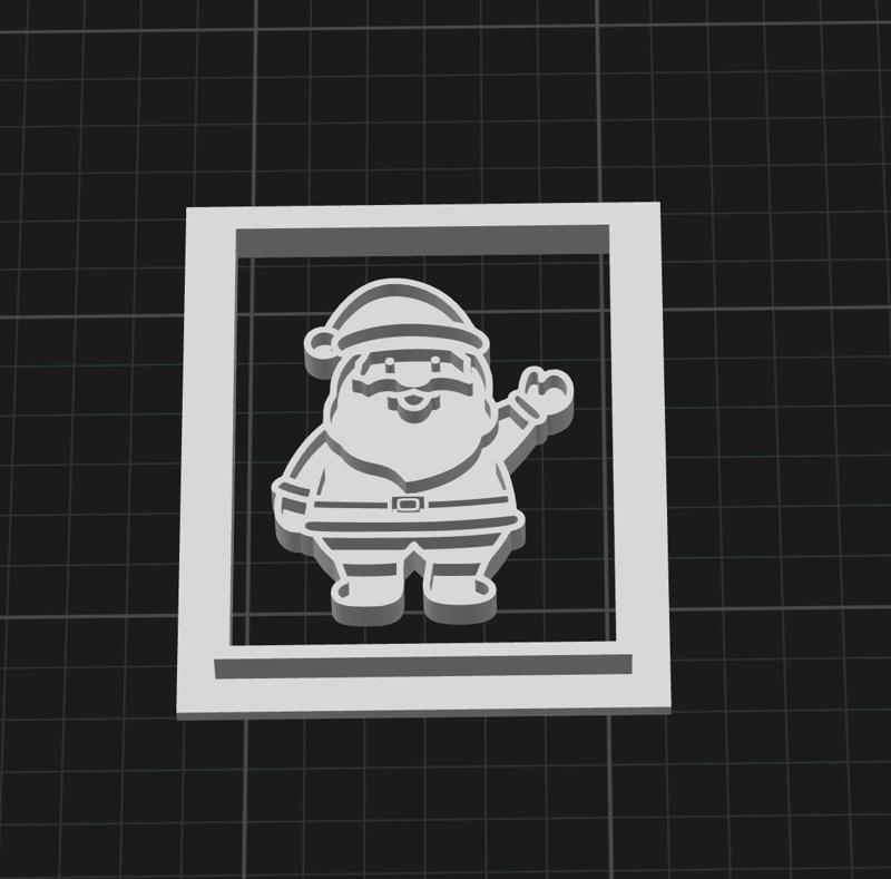 Santa Claus cutter and marker