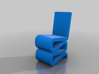 Silla 3D WIGGLE SIDE CHAIR (FRANK GENHRY)