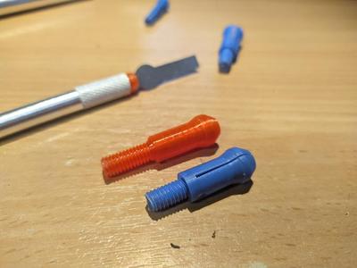 Collet for knife