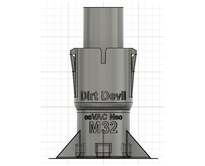 osVAC neo M32 to Dirt Devil Centrixx