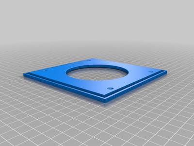Sinar 4x5" to Linhof Board Adapter