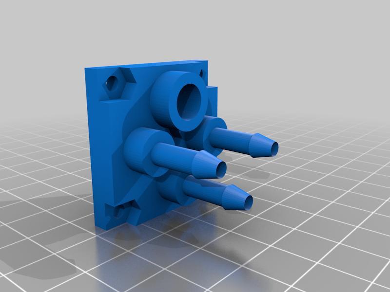 C4 Corvette lumbar valve plate