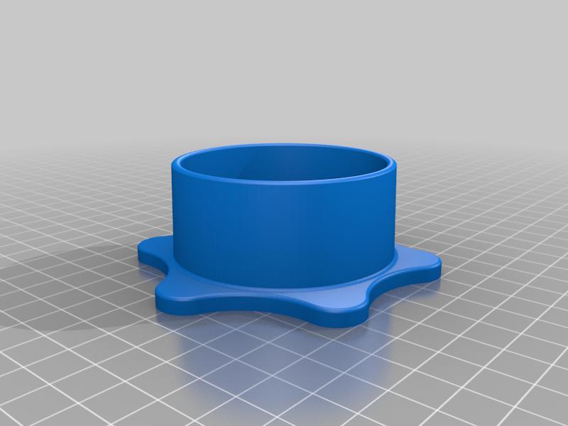 Dust Collection Hose Coupling Adapter Magnetic 4 in and 2.5 in