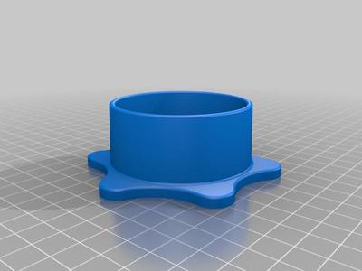 Dust Collection Hose Coupling Adapter Magnetic 4 in and 2.5 in