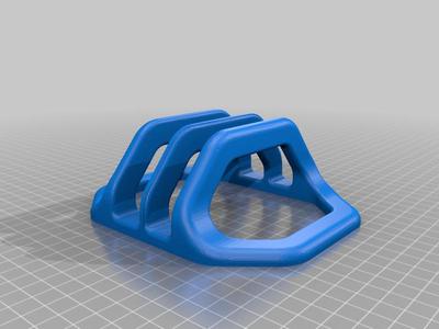 vertical double laptop stand