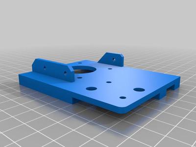 KP3S Extruder Backplate
