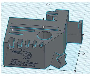 Enclosed Ender 5 Tool older Right side