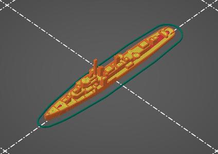 Microfleet USS Destroyer Sumner class