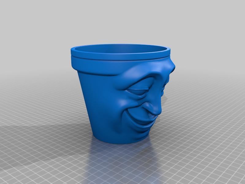 Smiling Face Pot