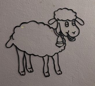 Wall Art - Sheep
