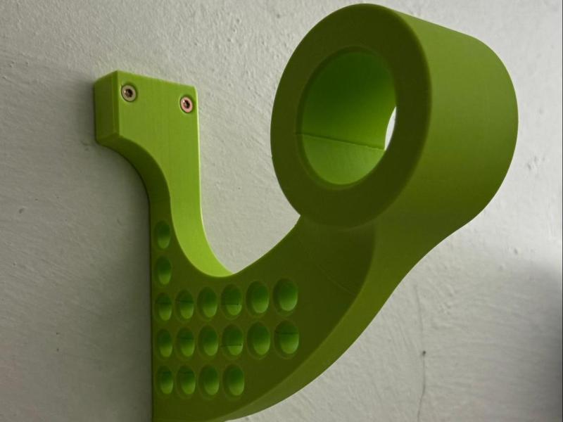 Helmet Hook Blank w holes