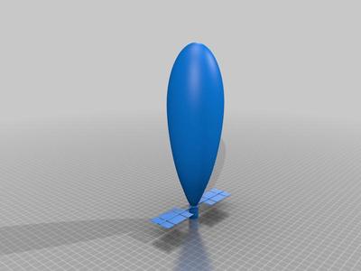 Spy Balloon Lamp with camera lens