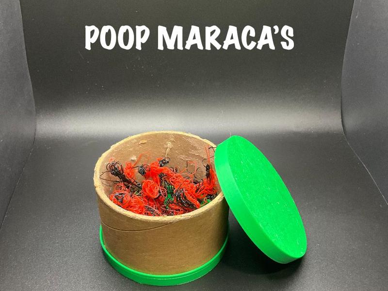 Poop maracas