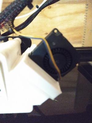 stock part cooling fan adapter