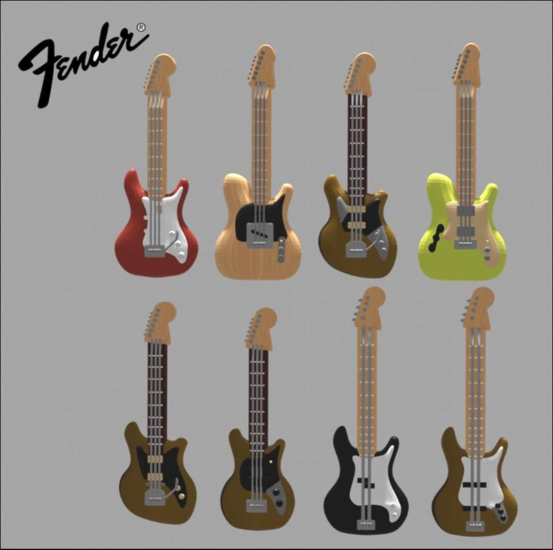 LEGO Fender Guitars