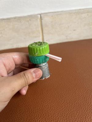 Water pump with cap