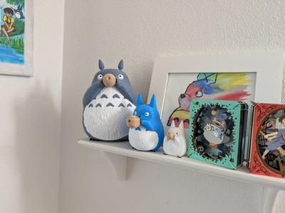 Totoro Family colored