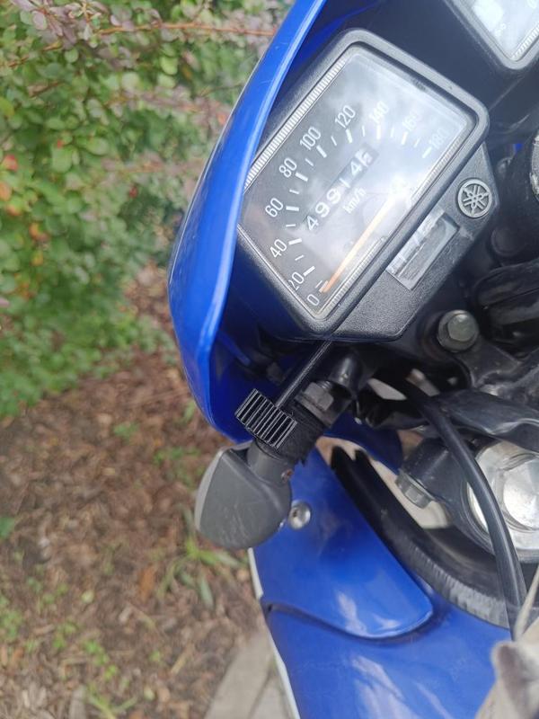 Yamaha XT600 odometer trip reset knob
