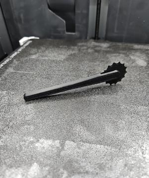 Cardboard creasing tool