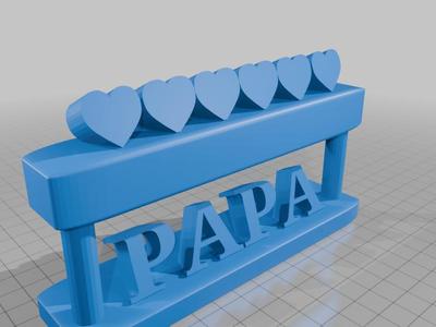 papa name tag