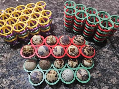 Stackable Quail Egg Tray