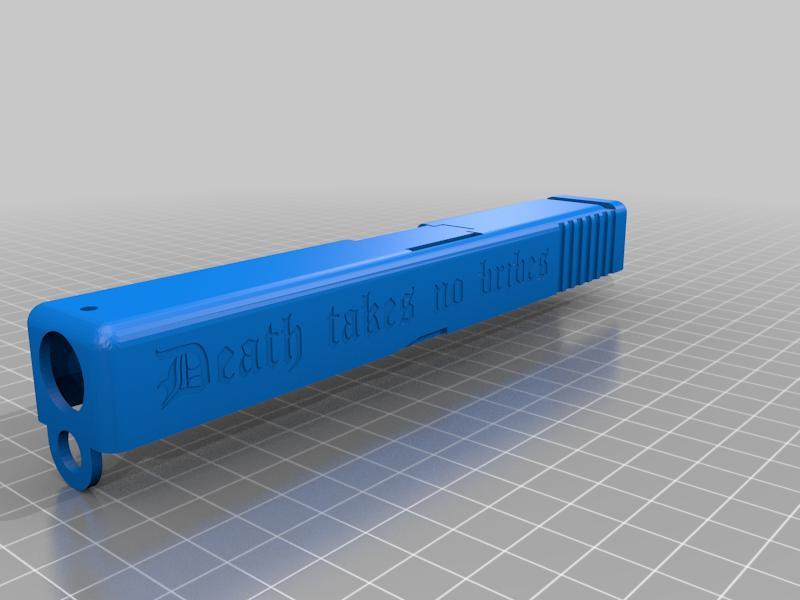 Slide CM030 "Death Takes No Bribes"