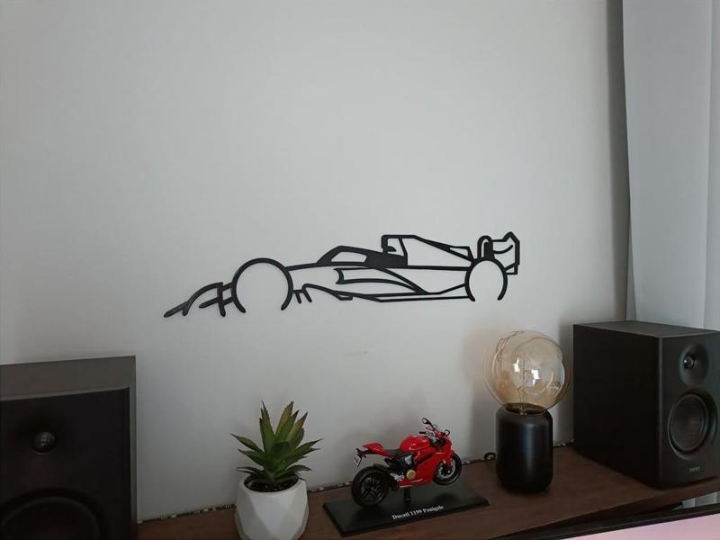 F1 Car Silhouette
