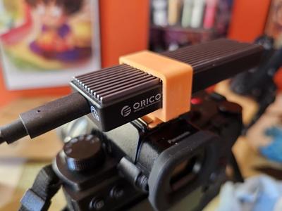 SSD Hot Shoe Holder (Used on my Panasonic S5II/X)
