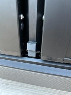 Visscher Barcelona windows locking handle and safety block