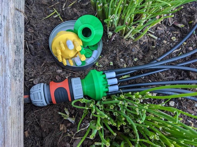 10x Gardena Micordrip with pressure reduction