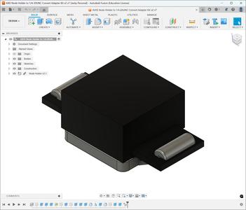 Refract AXIS Node Holder to 1/4-20 UNC Convert Adapter Kit Ver 2