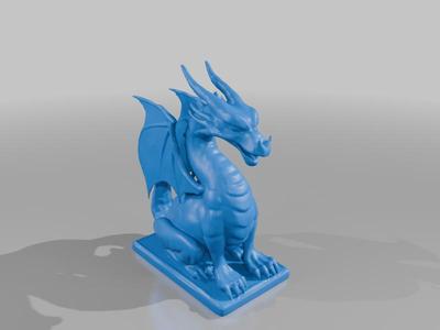 cyberpunk theme dragon