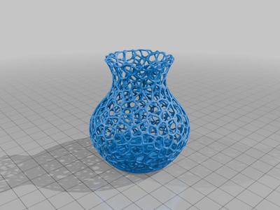 Perforated vase