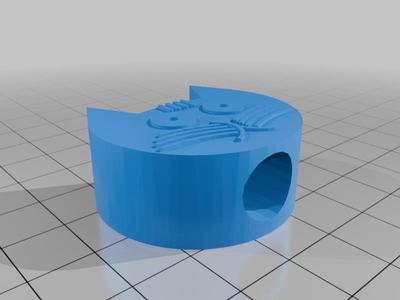 Cat straw topper for Stanley cup