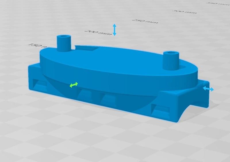 LED Rock Light Bar Mount