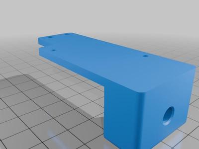 support for a PTFE tube on the filament sensor ender5s1 creality