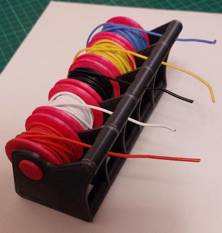 Kabel oder Draht Spender/Halter  beliebig erweiterbar