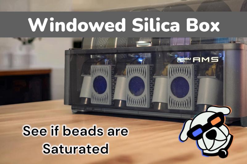 AMS Windowed Silica Box