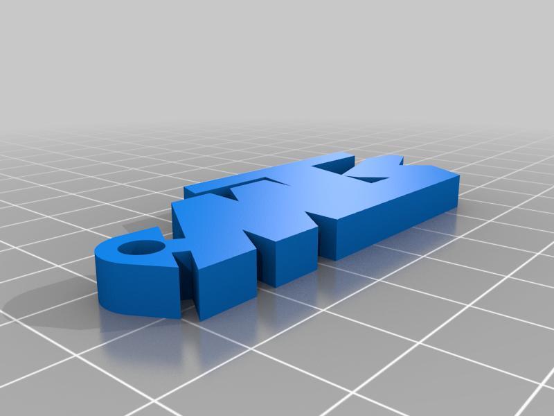 Key ring motorbike "MTS"