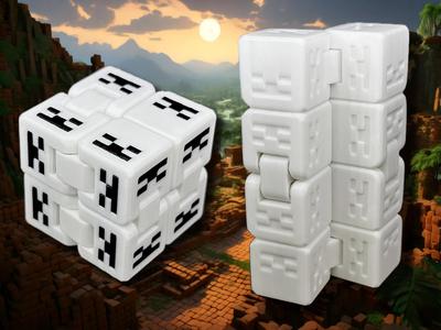 Minecraft Fidget Cube: Skeletons