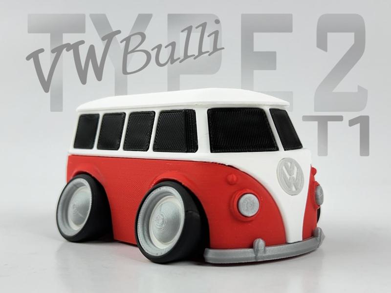 Tooned VW T1 BUS