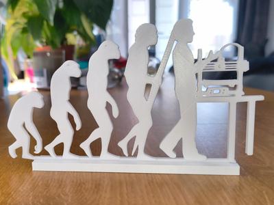 Human Evolution to 3D Printing