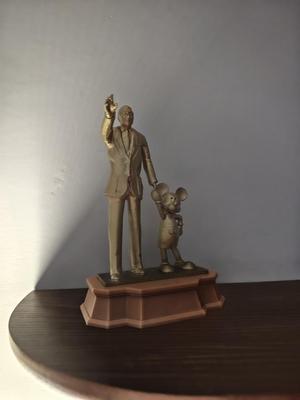 Base for the statue the partner