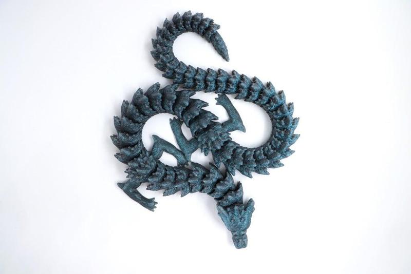 Articulated Ice Dragon - Remastered