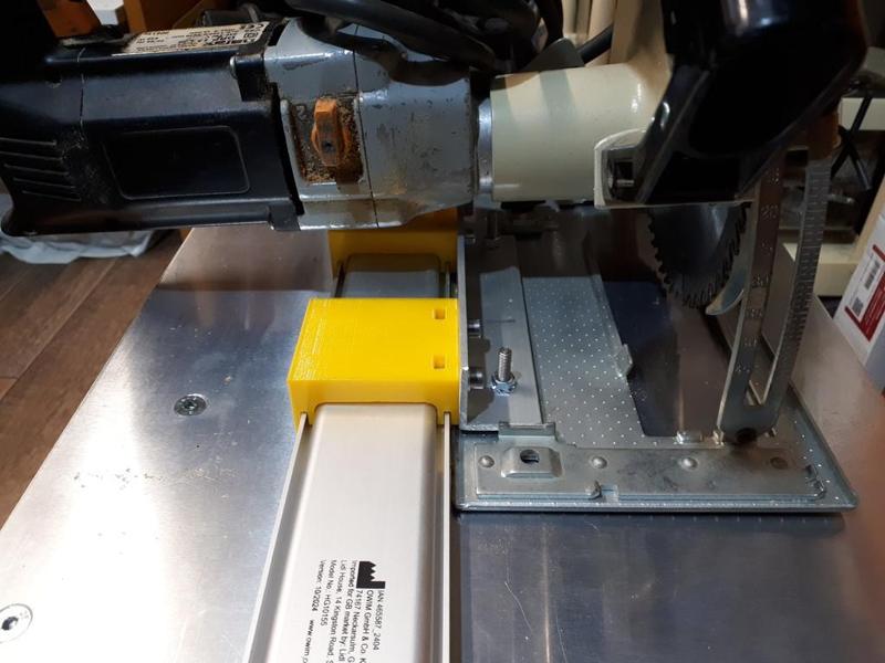 Handkreissäge-Adapter für Führungschiene Parkside HG10155