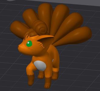 Vulpix 4 colors