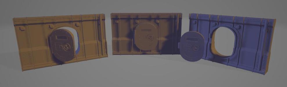 Industrial Underhive - Functional Door